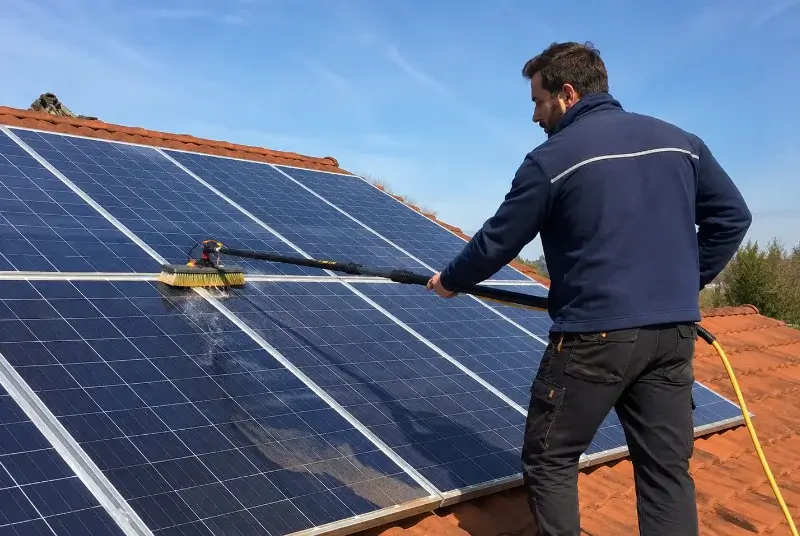 Nettoyage et entretien de panneaux solaires à Saint-Thomas-de-Conac