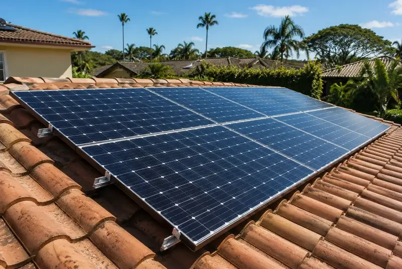 Installation de panneaux solaires à Saint-Thomas-de-Conac